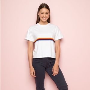 Brandy Melville Rainbow Aleena Top